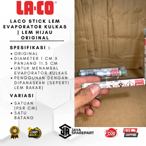 Lem Kulkas | Lem Bakar | Laco Stick Lem Evaporator Kulkas | Lem Hijau Ijo Original