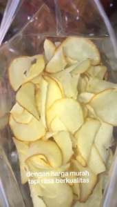 KERIPIK SINGKONG ORIGINAL 200GR DAN 500GR / GURIH LEZAT TERMURAH