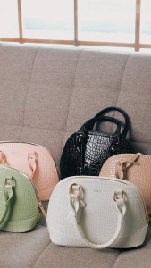 CEKA Tas Selempang Wanita Alsaa Bag Croco Hand Bag Terbaru Kekinian Original Sling Bag Branded