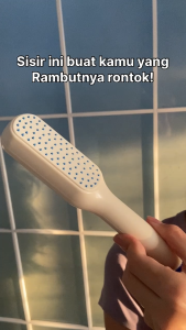 Sisir yang Dapat Ditarik Hayylife - Sisir yang Dapat Ditarik Sisir yang Dapat Diputar Sisir Rambut Halus Antistatis Sisir Rambut Halus Anti Rambut Kusut Sisir Rambut Panjang Pembersihan Otomatis Sisir Portabel Rumah HL-BBB946