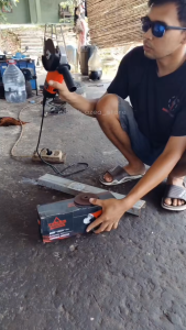 Gerinda Gurinda Grinder Tangan 4 Inch YUKIDO HARGA MURAH BERKUALITAS - Gurinda Tangan 4 Inch YUKIDO AB-90FW Asia Teknik