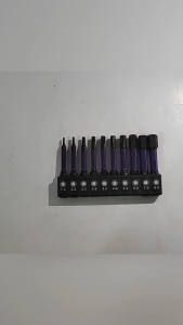 10Pc Impact Allen Screwdriver Bit Magnetic Allen Wrench Drill Bit Set 1/4 Inch Hex Shank Hex Bit Set