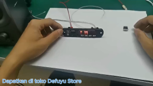 Modul MP3 Bluetooth Plus FM Radio / KIT Modul MP3 BT KIT MP3 KIT Pemuter Lagu MP3 USB Player Bluetooth Media Player