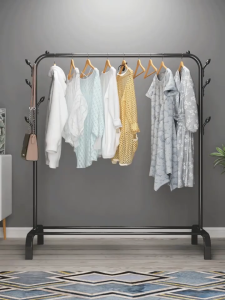 Giá Treo Quần Áo Kệ Treo Quần Áo 1 Tầng 2 Tầng Có Kệ Để Giày Dép - Dàn Phơi Khung Sắt Sơn Tĩnh Điện dàn phơi