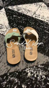 3Look Sandal wanita kekinian 2024 Sandal wanita Sendal wanita dewasa ibu 2024 Sendal wanita terbaru viral Sendal korean style 2024 - Erika