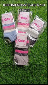 Kaos Kaki Wanita Sorex K8203 K8204 Ladies Ankle Socks Bear Semata Kaki