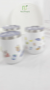 Custom MUG EGG Promosi Tumbler Stainless Shaped Cupapi Ekonomis UV Print/Cetak Logo Nama Souvenir