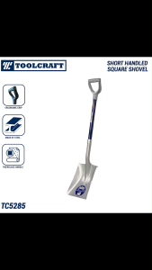 TC Square Shovel Fiberglass Handle: Tools for Agriculture & Gardening