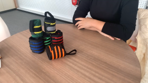 Dresslily Two-pack Fitness Wrist Guards For Wrist Support Black Non-slip And Wear-resistant Straps For Weightlifting Hand Strengtheners