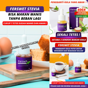 Ferswit Stevia Tetes: Pemanis Murni Pengganti Gula 100% Alami