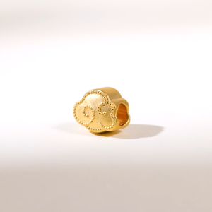 Chow Sang Sang 周生生 Charme Mini Lovely Tales 999 Gold Lucky Ruyi Cloud Mini Charm 92439C (Bracelet Not Included)