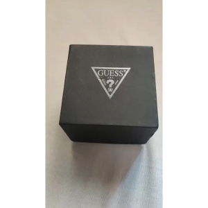 (PROMO) Jam Tangan Pria Guess W1108G3 Analog Black Dial Original Bergaransi 2 Tahun