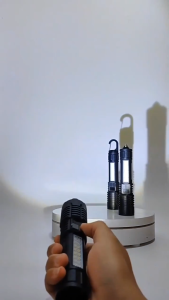 Strong Multi-function Zoom XHP50 P70 White Laser LED Flashlight COB Work Lights Powerful Rechargeable Torch Flood Light with Side Light for Outdoor Camping Fishing Hunting Climbing Adventure Hiking