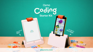 Osmo Coding Starter Kit for iPad - Educational Games STEM Toy Block Coding for Age 5+ (iPad Base Included)