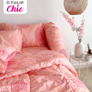 [NEW] TULIP CHIC พิมพ์ลาย  CHIC  P10 ชุดผ้าปู ผ้าห่มนวม ให้ความมินิมอล สัมผัสนุ่มไม่ระคายผิว