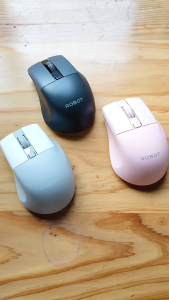 Mouse Bluetooth Wireless Laptop PC Komputer HP Tab Tablet Tanpa Kabel Office Kantor Robot M355