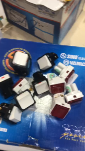 Hạt 1 Chiều 2 Chiều  Đèn Báo hạt vuông - S18A sino