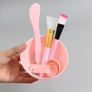 Bộ Bát Trộn Mặt Nạ 6 Món Chén Trộn Mặt Nạ Kèm Thìa Và Cọ Quét-NIEVE