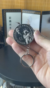 [HCM]Bật Lửa Gas Móc Khóa Hình Đồng Tiên Vàng - Bạc