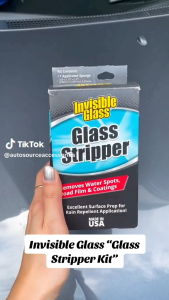 INVISIBLE GLASS "GLASS STRIPPER KIT" (100ML)