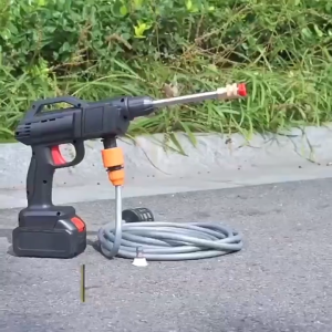 [แบตเตอรี่ฟรี]Mitsushi 48V/68V เครื่องฉีดน้ำ ปืนฉีดน้ำแรงดันสูง ปืนฉีดน้ำไร้สาย เครื่องฉีดน้ำแรงดันสูง ปืนฉีดน้ำการเกษตร+แบตเตอรี่ฟรี