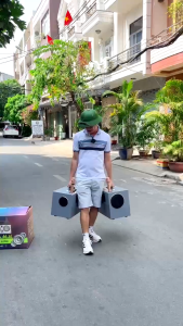 [ Hàng  ] Siêu Phẩm Loa Xách Tay MTMAX DK25 Pro Chính Hãng - Hệ Thống 6 Loa 3 Đường Tiếng Bass Trung Treble Công Suất Khủng 400W Âm Thanh Đa Hướng Kèm 2 Micro Cao Cấp Bảo Hành 12 Tháng