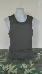 Bulletproof T shirt Vest Ultra Thin Undershirt Covert Body Armor NIJ IIIA