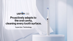 usmile Y10 Superclea Sonic Electric Toothbrush | Smart Mode | Intuitive Screen | 180 Days Battery Life | IPX8 Waterproof