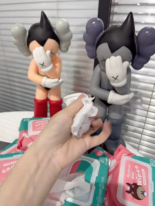 80PCS Pet Wipes Tissue Basah Kucing Grooming Hewan Tisu Anjing Tissue Kucing Tisu Basah Kucing