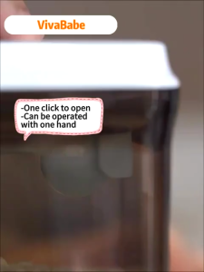 1.7/2.3L Hộp Đựng Sữa Bột Chống Ẩm Ankou Hộp Trữ Sữa Cho Bé Hút Chân Không Hàng Chính Hãng