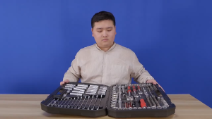 82 Buah/Set Kunci Set Pas Kunci Socket Wrench Set Reparasi Mobil Motor Kunci Socket Lengkap Socket Tool Kit