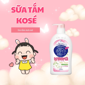 Sữa Tắm Dưỡng Trắng Mịn Da Kose Softymo Hyaluronic Acid Body Soap (3 Loại )