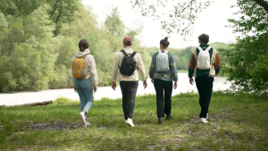 WATERFLY Small Hiking Backpack 12L Mini Lightweight Sport Rucksack with Chest Strap Daypack Compact Day Bag for Outdoor Travel Walking Camping Cycling Climbing Women Men Teenagers Boys Girls