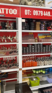 Bộ 1 máy xăm trung cấp để các bạn học xăm và xăm hình