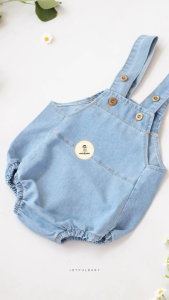 KIDZJOY BY JOYFULBABY Jumper Bayi Newborn Denim