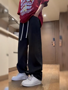 High Quality Baggy Pants for Men: Korean Style & Comfort