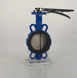 Butterfly Valve ประสิทธิภาพที่สูงของวาล์วปีกผีเสื้อ วาล์วน้ำ ท่อประปาและวาล์ว ขนาด 2นิ้ว(DN50) 2.5นิ้ว(DN65) 3นิ้ว(DN80) 4นิ้ว(DN100) 5นิ้ว(DN125) 6นิ้ว(DN150)D71X-16Q เหมาะสำหรับงานอุตสาหกรรม ใช้ได้กับของเหลวและก๊าซ