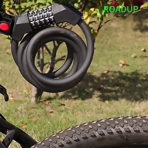 TaffGUARD Gembok Sepeda Kombinasi Angka 4 Digit - 532 - Black