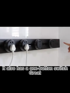 Movable power track sockets outlet socket for wall heavy duty 8000W plug socket outlet with switch For kitchen/ Room