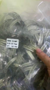 đai xiết ống cỡ lớn ống từ 60-110mm INOX không rỉ