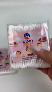 Klik-Beli Cotton Bud Isi 100 Pcs Kapas Pembersih Telinga Kimo Dewasa / Anak Bayi - Kapas Makeup Korek Kuping Besar