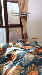 Bed Cover Set Sprei Anthurium - Ukuran Lengkap 90x200 - 200x200 - Fankay Bedcover