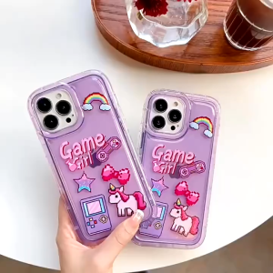 LM CASE GAME GIRL LILAC CUTE for XIAOMI REDMI NOTE 13 A1 12C 12PRO+ POCO M3 4G 5G
