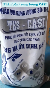 10kg TKS CASI - Chắc Thân Chống Đỗ Ngã Ổn Định pH - Phân Bón Trung Lượng 30-15-8