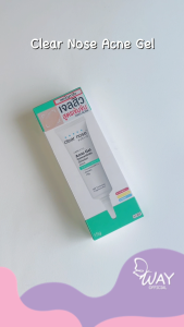 [หลอด][Exp05/26] เคลียร์โนส แอคเน่ เจล 15 กรัม Clear Nose Acne Gel 15g