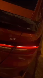 Toyota Vios 2023-2025 Rear Garnish Running Signal Daylight Fucntion