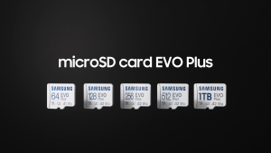 Samsung Micro SD Memory Card W/Adaptor EVO Plus (64GB/128GB/256GB/512GB/1TB) Read up to 160 MB/s