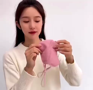 Khẩu trang vải không dệt chống UV UPF50+ cắt 3D có gọng che gò má bảo vệ da màu sắc thời trang - Happy Home 4U