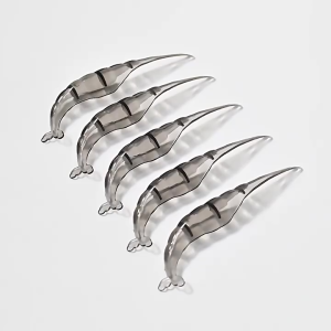 Dụng cụ lột vỏ tôm hình con tôm tiện dụng đồ lột vỏ tôm siêu nhanh cây bóc vỏ tôm dụng cụ bóc vỏ tôm bóc vỏ lấy chỉ tôm hình con tôm 17x7cm