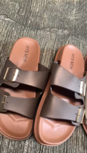 Desain Sendal Wanita Modern: Sandal Jelly Wanita Terbaru & Sendal Selop Karet HYS T 317